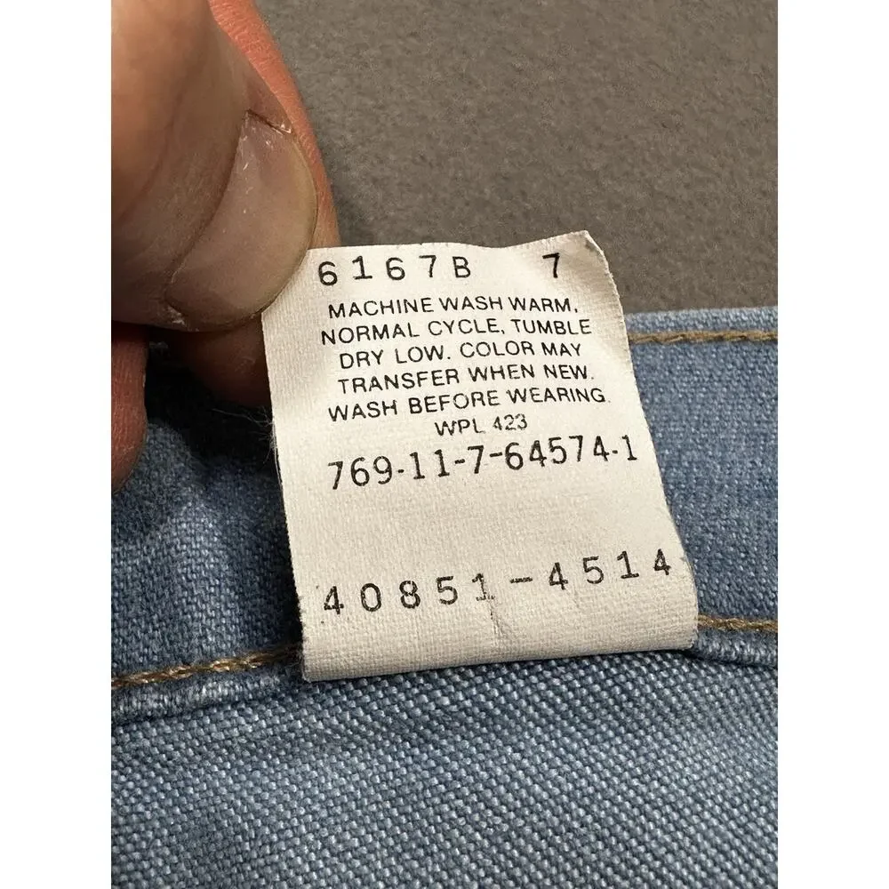 Levi’s Vintage Orange Tab Jeans Mens 40X32 (Measured 38X31) Light Wash